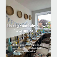 🍼✨ Planning a baby shower? Celebrate your little bundle of joy in style at BRUNCH. 💕👶