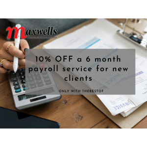 10% OFF a 6 month payroll service for new clients