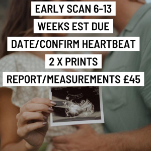 Early Scans from £45 at Genesis New Beginning Baby Scanning