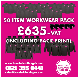 WORKWEAR BUNDLE OFFERS NOW ON AT BRANDED CLOTHING UK!