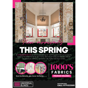 Spring Offers from Universal Blinds
