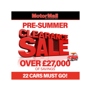 Welcome to our pre-summer clearance sale