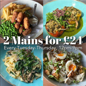 2 Meals for £24 at The White Horse