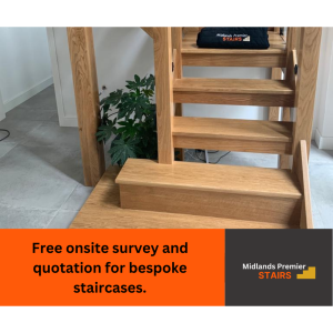 FREE onsite survey and quotation for bespoke staircases