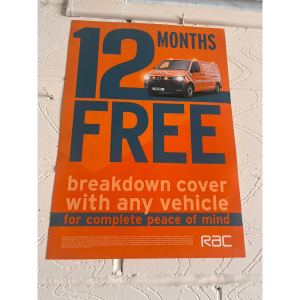 FREE RAC breakdown cover when you purchase a vehicle at Daily Driven Cars