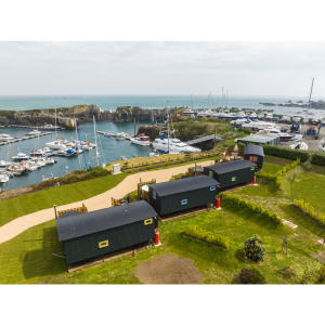 Shepherd hut stay and dinner for two, just £195 this autumn