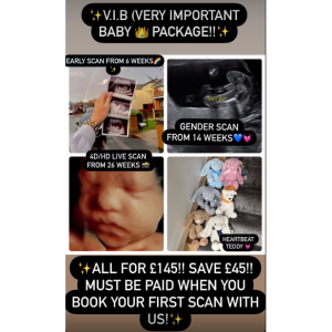 Very important baby package all for £145 at Genesis New Beginnings 