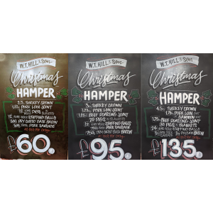 Christmas Hamper Offers at W.T. Hill & Son