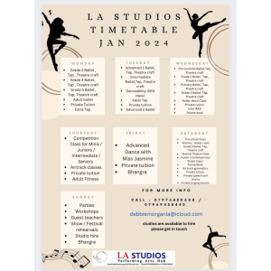 FREE FIRST DANCE CLASS at LA Studios Walsall
