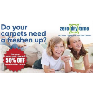 Special offers for April from ZeroDry Time