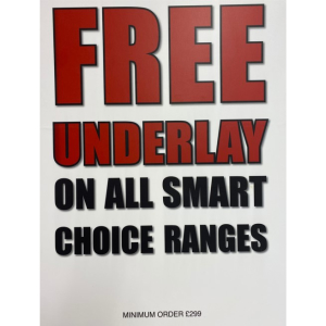 FREE Undrelay on all Smart Choice Ranges.