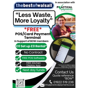 Get a FREE POS Card Terminal – £0 Setup, £0 Rental, No Contract at Practical Payments Walsall