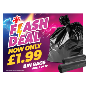 Flash Deal on Bin Bags