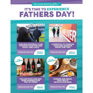 Father's Day Gift Ideas from Cotton Candy Travel in Walsall