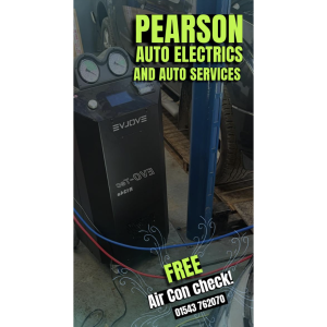 FREE Air Conditioning Temperature Check from Pearsons Auto Electrics