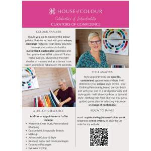 Gift Vouchers Now Available – The Perfect Present from House of Colour 
