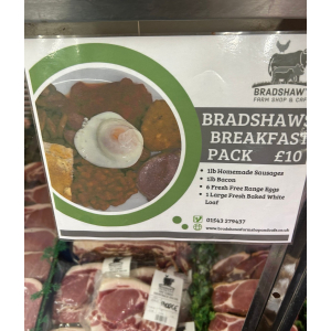 Bradshaw’s Breakfast Pack – Only £10!