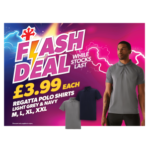 Flash Deal on Regatta Polo Shirts