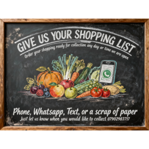 Pre-Order Your Shopping at The Veg Patch in Lichfield