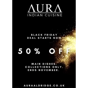 Black Friday Sale 50% off main dishes collection only!