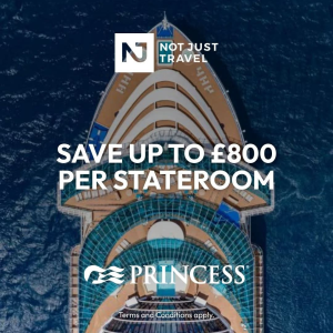 Save Up to £800 Per Stateroom on Princess Cruises