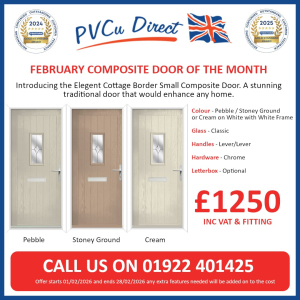 PVCu Composite Door Offer for February 