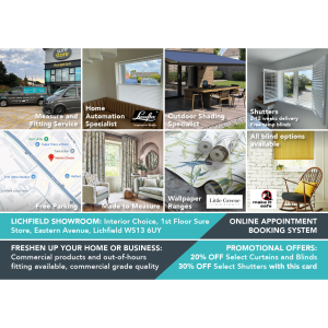 ☀️FREE Motor Upgrade on Selected Awnings from Interior Choice Lichfield