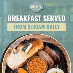 Breakfast Served Daily at Cosalea