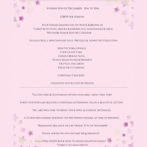 🎄✨ Christmas Afternoon Tea at Wilsons Tea Room! ✨🎄
