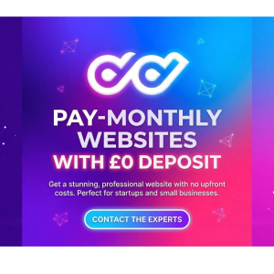 Professional Website Design with NIL DEPOSIT!