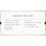 Check out our Speciality Coffee Club for all businesses that sell coffee.