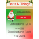 Christmas Offers at Belts N Things Walsall