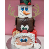 Christmas Cakes now available to order at Fletchers Cakes Studio Walsall