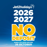 Zero Deposit on Jet2holidays!