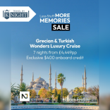 Grecian & Turkish Wonders Luxury Cruise for Not Just Travel Clients