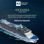 Oceania Cruises Luxury Sale, Save Up to 40%