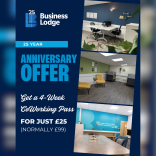 4 Week Coworking Pass for £25 at Business Lodge