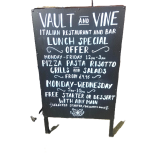 April Special Offers at Vault & Vine (Italian) Restaurant