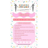 🎤✨ KIZZ POP Children's Party Package with Dizzy Kizzy’s Entertainment! ✨🎤