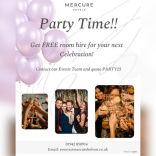 Free Room Hire for Parties and Celebrations