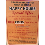 Happy Hour Special at Shimla Tandoori Aldridge