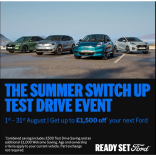 The Summer Switch Up Test Drive Event is nearly here! 🚗