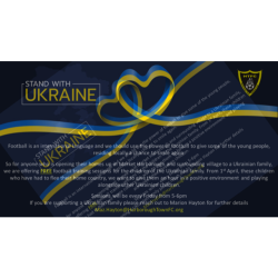 FREE Football Training for Ukrainian Children at HTFC