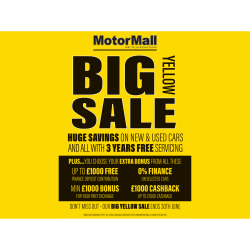 Motor Mall Big Yellow Sale