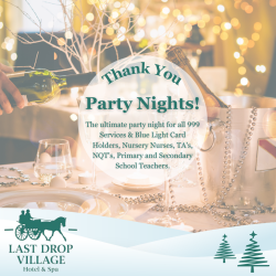 Thank you - Christmas Party Nights at The Last Drop Village Hotel & Spa