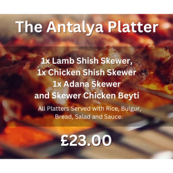 The Antalya Platter From Grill Guyz 