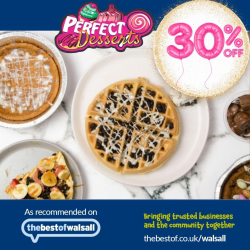 30% Off all Desserts at perfect Desserts Walsall