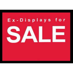 We have a few displays on offer at the moment at more than 50% off!!