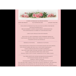 Luxury Afternoon Tea Private Parties from Wilson's Tea Room