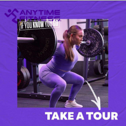 Free Tour & Guest Pass at Anytime Fitness Aldridge to kick off your fitness campaign!